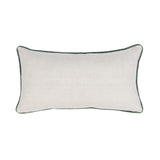 NV Belcourt Floral Natural/Blue 14x26 Throw Pillow (Set of 2) - Ornate Home