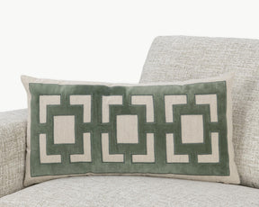 NV Corbin Jade Green 14x26 Throw Pillow (Set of 2) - Ornate Home
