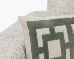 NV Corbin Jade Green 14x26 Throw Pillow (Set of 2) - Ornate Home
