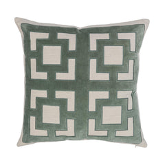 NV Corbin Jade Green 22x22 Throw Pillow (Set of 2) - Ornate Home