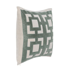 NV Corbin Jade Green 22x22 Throw Pillow (Set of 2) - Ornate Home