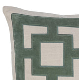 NV Corbin Jade Green 22x22 Throw Pillow (Set of 2) - Ornate Home