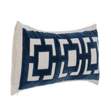 NV Corbin Navy Blue 14x26 Throw Pillow (Set of 2) - Ornate Home