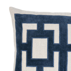NV Corbin Navy Blue 14x26 Throw Pillow (Set of 2) - Ornate Home