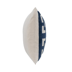 NV Corbin Navy Blue 22x22 Throw Pillow (Set of 2) - Ornate Home