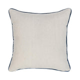 NV Davenport Denum Blue 22x22 Throw Pillow (Set of 2) - Ornate Home