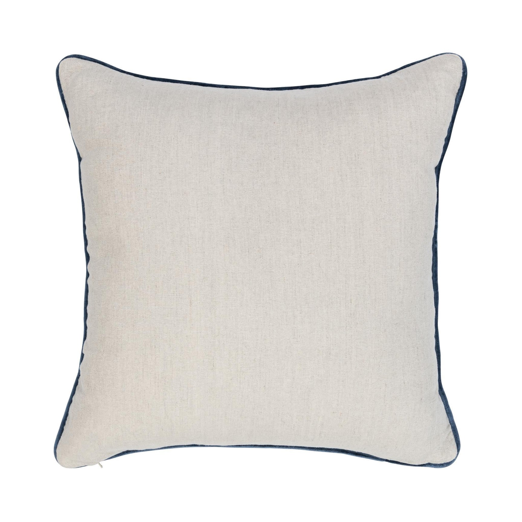 NV Davenport Denum Blue 22x22 Throw Pillow (Set of 2) - Ornate Home