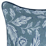 NV Davenport Denum Blue 22x22 Throw Pillow (Set of 2) - Ornate Home