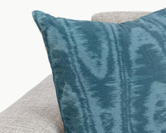 NV Hildene Chambray Blue 22x22 Throw Pillow (Set of 2) - Ornate Home