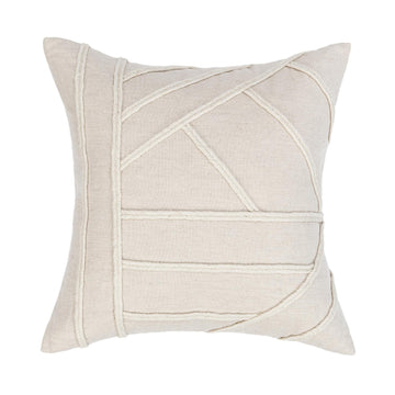 NV Langdon Natural Multiple Sizes 20x20 Throw Pillow (Set of 2) - Ornate Home