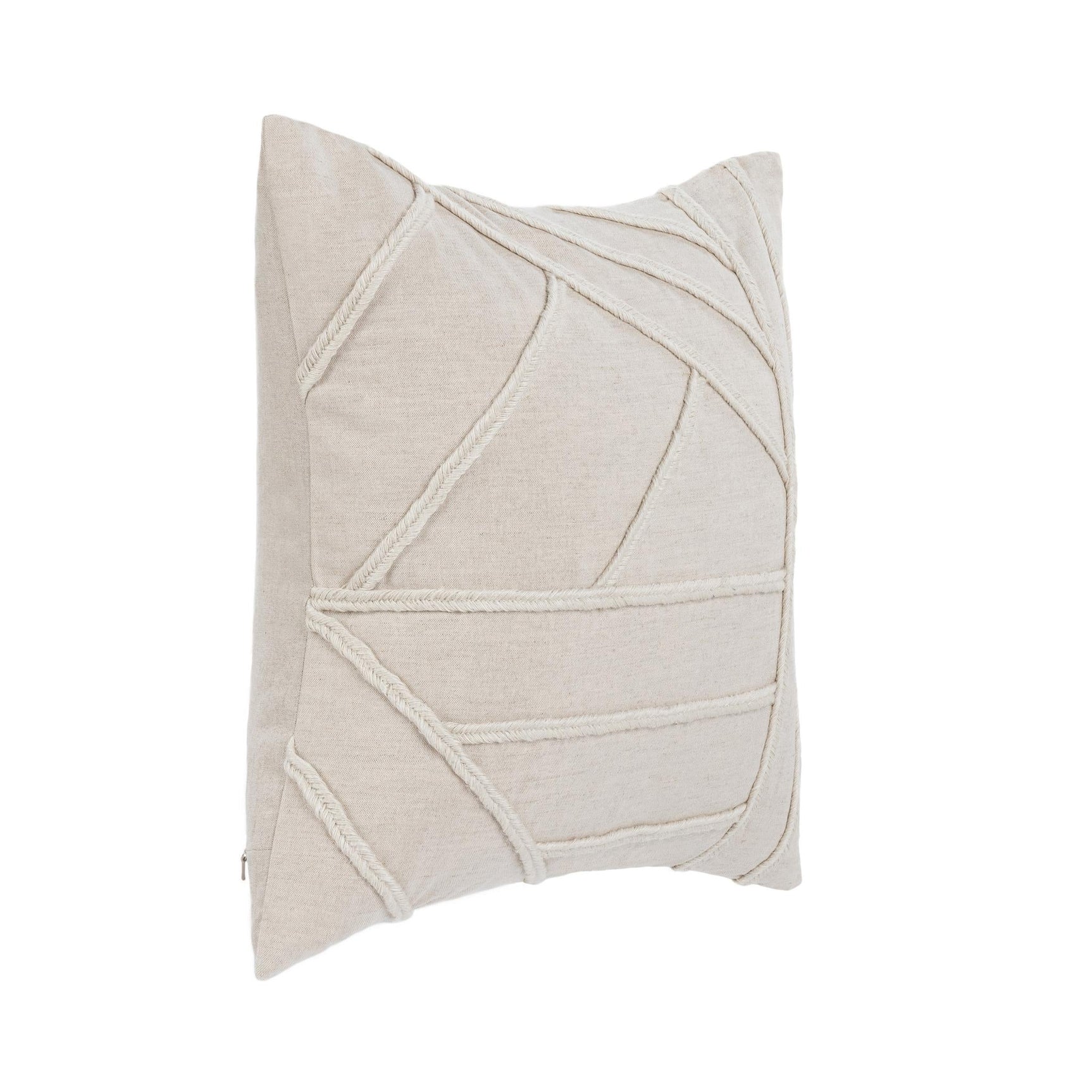 NV Langdon Natural Multiple Sizes 20x20 Throw Pillow (Set of 2) - Ornate Home