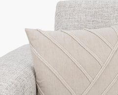 NV Langdon Natural Multiple Sizes Throw Pillow (Set of 2) - Ornate Home