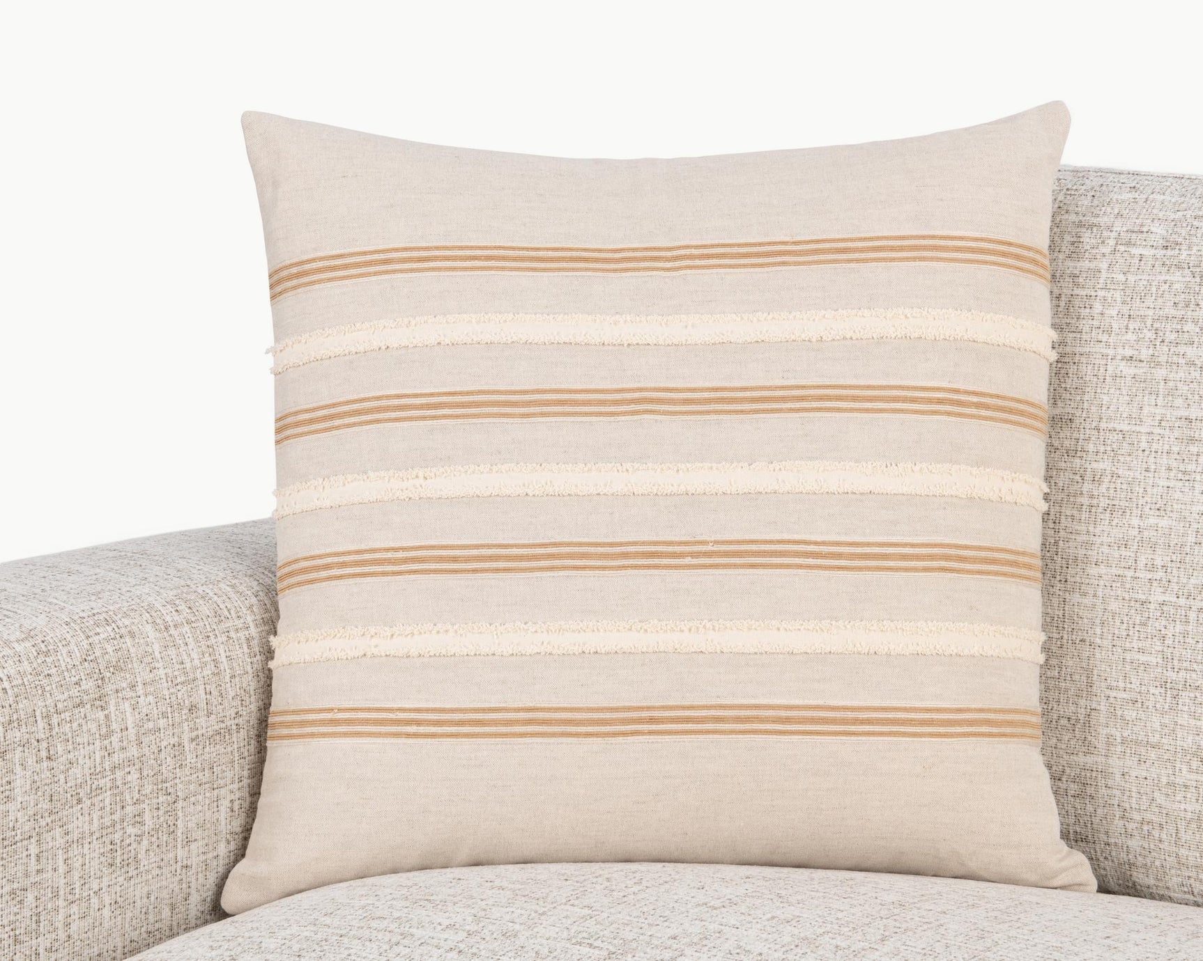 NV Lyndhurst Natural 22x22 Throw Pillow (Set of 2) - Ornate Home