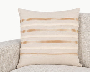 NV Lyndhurst Natural 22x22 Throw Pillow (Set of 2) - Ornate Home