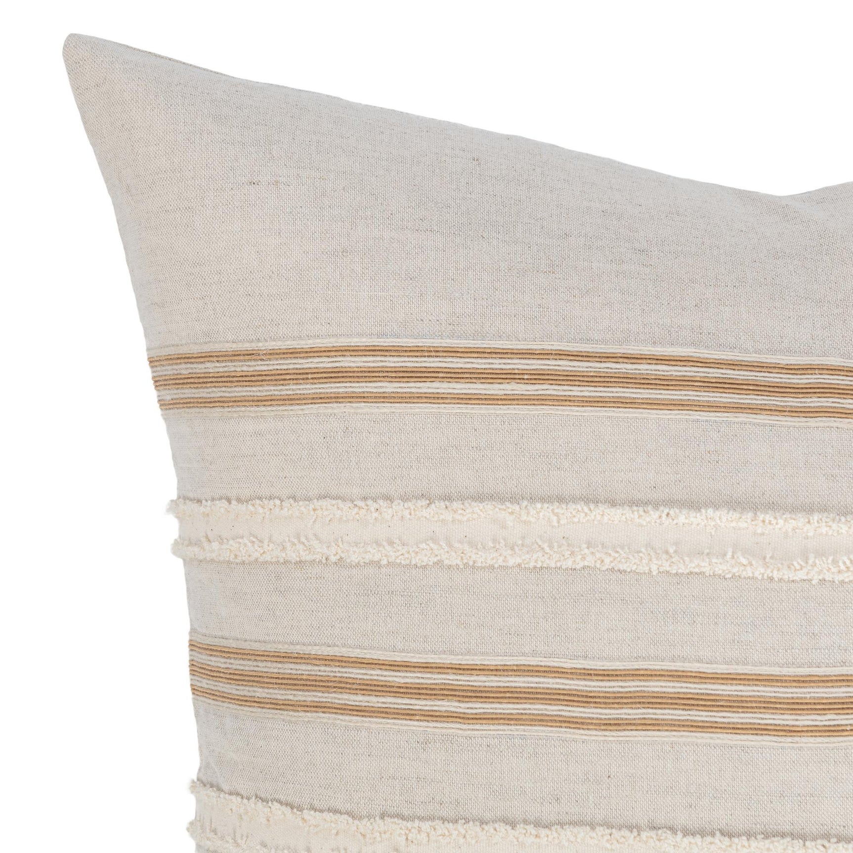 NV Lyndhurst Natural 22x22 Throw Pillow (Set of 2) - Ornate Home