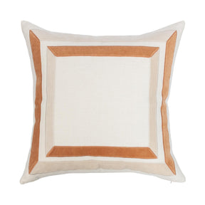NV Maybrook Ivory/Natural 22x22 Throw Pillow (Set of 2) - Ornate Home