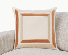 NV Maybrook Ivory/Natural 22x22 Throw Pillow (Set of 2) - Ornate Home