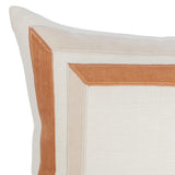 NV Maybrook Ivory/Natural 22x22 Throw Pillow (Set of 2) - Ornate Home