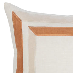 NV Maybrook Ivory/Natural 22x22 Throw Pillow (Set of 2) - Ornate Home