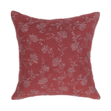 NV Rosecliff Burgundy Red Multiple Sizes 22x22 Throw Pillow (Set of 2) - Ornate Home