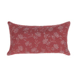 NV Rosecliff Burgundy Red Multiple Sizes Throw Pillow (Set of 2) - Ornate Home