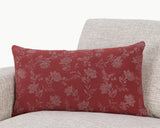 NV Rosecliff Burgundy Red Multiple Sizes Throw Pillow (Set of 2) - Ornate Home