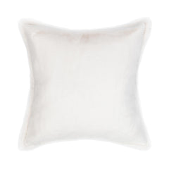 NV Taiga Ivory Faux Fur Multiple Sizes 22x22 Throw Pillow (Set of 2) - Ornate Home