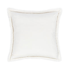 NV Taiga Ivory Faux Fur Multiple Sizes 22x22 Throw Pillow (Set of 2) - Ornate Home