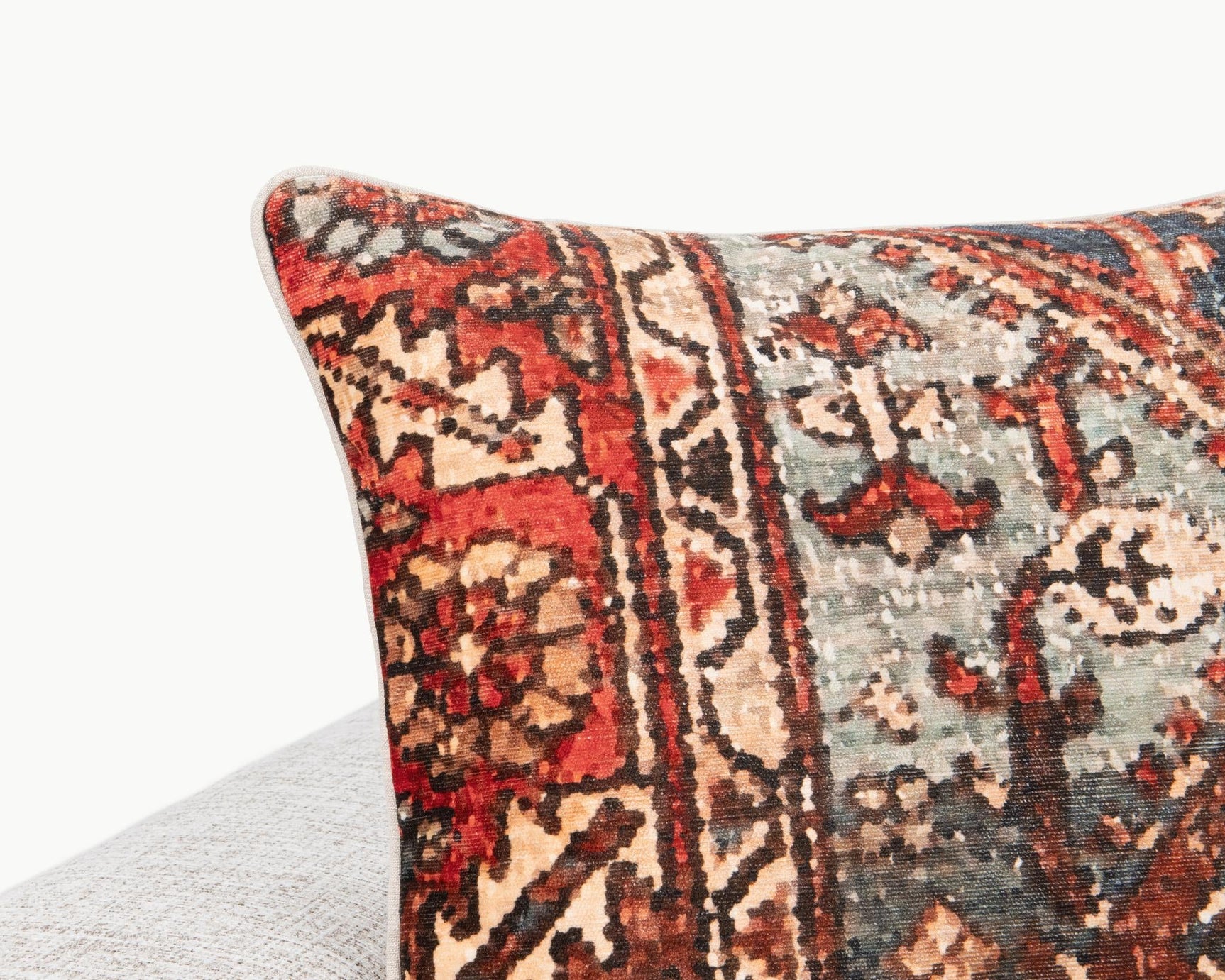 NV Westbury Multi 22x22 Throw Pillow (Set of 2) - Ornate Home