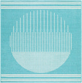 Nabil Aqua Outdoor Area Rug - Clearance - Ornate Home