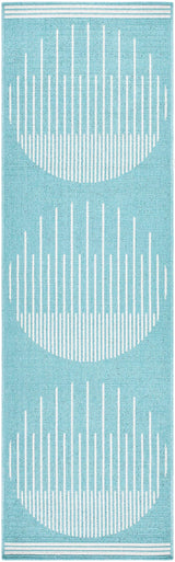 Nabil Aqua Outdoor Area Rug - Clearance - Ornate Home
