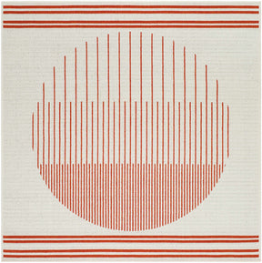 Nabil Cream Outdoor Area Rug - Clearance - Ornate Home
