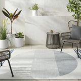Nabil Midnight Blue Outdoor Area Rug - Clearance - Ornate Home