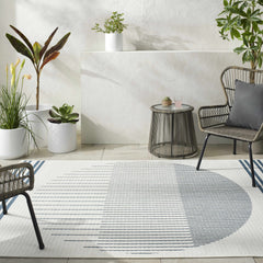 Nabil Midnight Blue Outdoor Area Rug - Clearance - Ornate Home