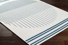 Nabil Midnight Blue Outdoor Area Rug - Clearance - Ornate Home