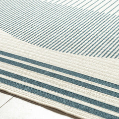 Nabil Midnight Blue Outdoor Area Rug - Clearance - Ornate Home