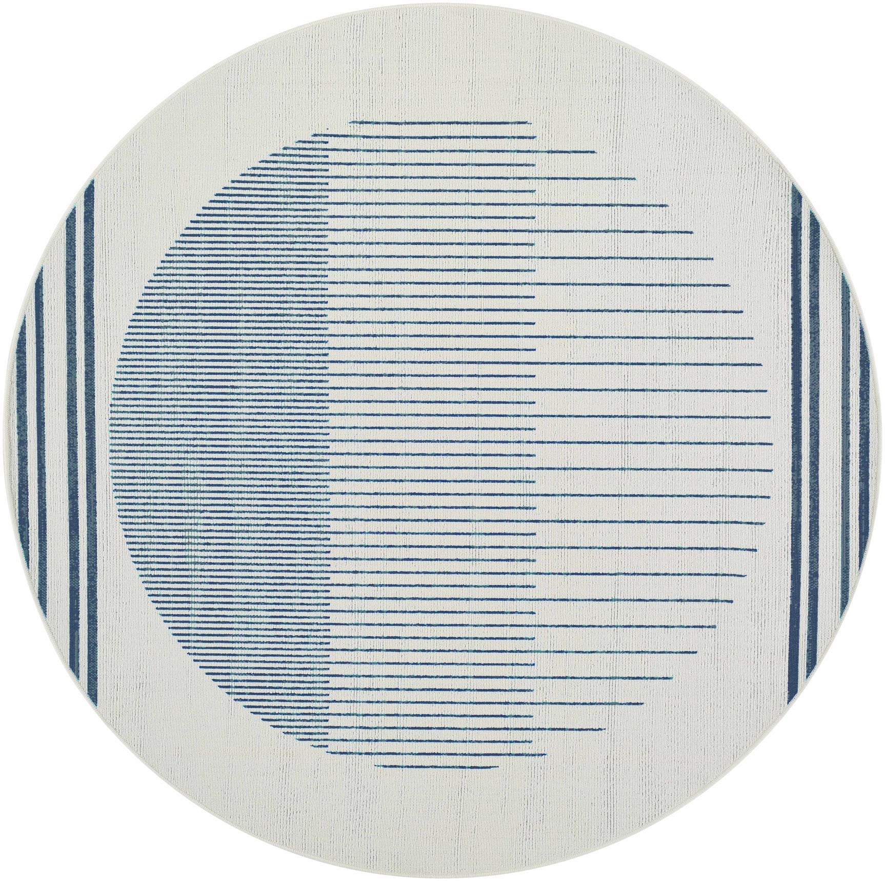 Nabil Midnight Blue Outdoor Area Rug - Clearance - Ornate Home