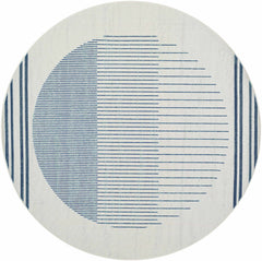 Nabil Midnight Blue Outdoor Area Rug - Clearance - Ornate Home