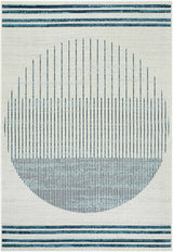 Nabil Slate Blue Outdoor Area Rug - Clearance - Ornate Home