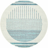 Nabil Slate Blue Outdoor Area Rug - Clearance - Ornate Home