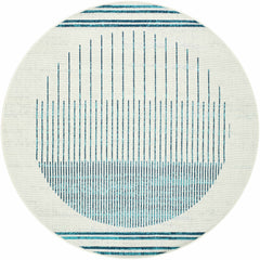Nabil Slate Blue Outdoor Area Rug - Clearance - Ornate Home