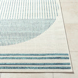 Nabil Slate Blue Outdoor Area Rug - Clearance - Ornate Home