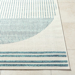 Nabil Slate Blue Outdoor Area Rug - Clearance - Ornate Home