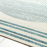 Nabil Slate Blue Outdoor Area Rug - Clearance - Ornate Home