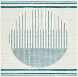 Nabil Slate Blue Outdoor Area Rug - Clearance - Ornate Home