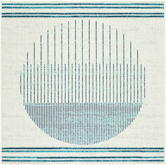 Nabil Slate Blue Outdoor Area Rug - Clearance - Ornate Home