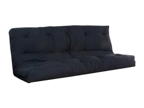 Nabila Black Full Futon Mattress, 8"H - Ornate Home