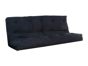 Nabila Black Full Futon Mattress, 8"H - Ornate Home