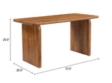 Naboo Walnut Desk - Ornate Home
