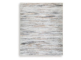 Nace Gray/Brown/White Memory Foam Large Rug - Ornate Home
